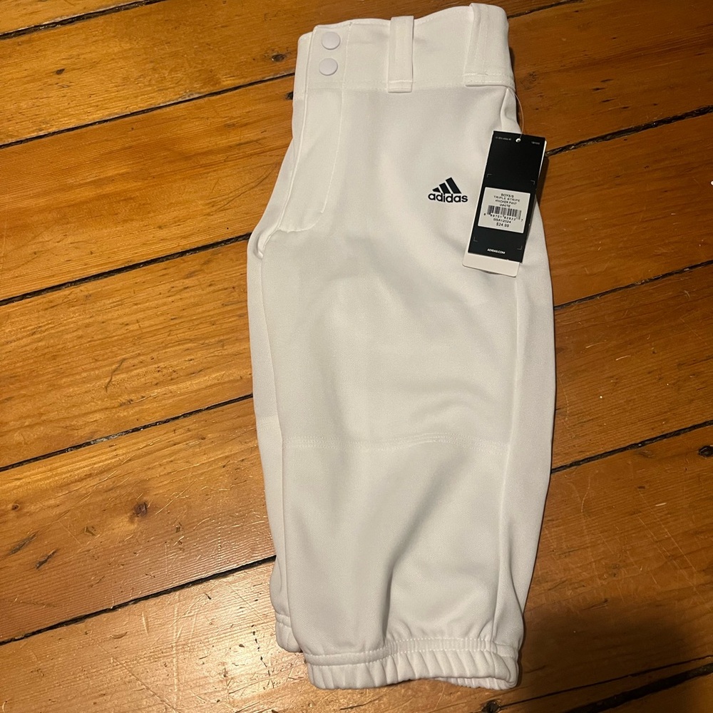 Adidas softball/baseball pants, kids small